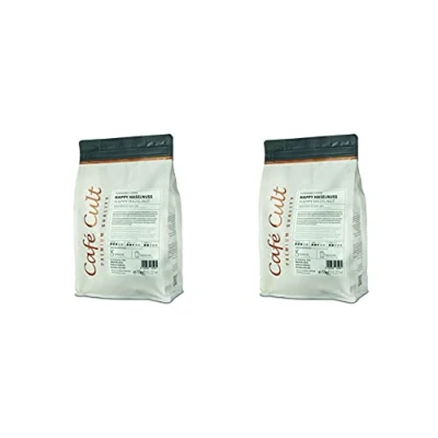 Abbildung von 2 kg teemando® Kaffee &quot;Happy Haselnuss&quot; in 1 Tüte, ganze Bohne, aromatisiert