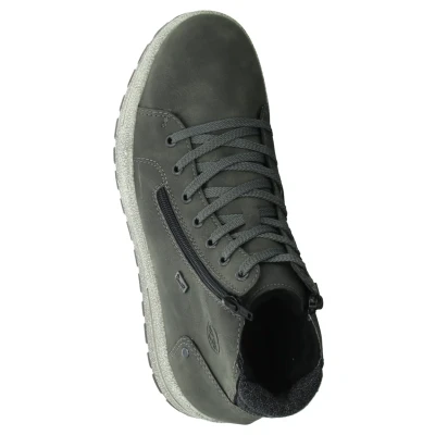 Abbildung von Rieker Schnürstiefelette, Herren, Größe: 46, Rauch/granit Schuhe