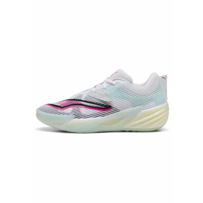 Abbildung von Puma All Pro NITRO™ 2 Basketballschuhe Unisex Mit Colorful White/Mint Melt Größe: 40