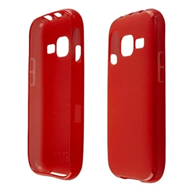 Abbildung von caseroxx TPU Hülle kompatibel mit Doro Primo 218/368, Handy Tasche (TPU in rot)