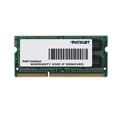 Abbildung von Patriot Signature 8GB DDR3 1600 MHz Arbeitsspeicher SODIMM Module (8 GB, 1 x 8 DDR3, MHz, 204 pin SODIMM) PSD38G1600L2S