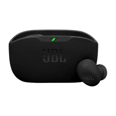 Abbildung von JBL Wave Buds 2, Kabellose Bluetooth In Ear Kopfhörer mit Noise Cancelling, 40 h Wiedergabe, Smart Ambient Technologie, IP54 wasser und staubdicht, Multipoint Verbindung, Schwarz