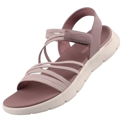 Abbildung von Skechers Go Walk Flex Sandal Emma Damen Sandalen Mauve EU 36