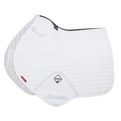 Abbildung von LeMieux Schabracke Prosport Plain Squares CC Weiß L (Full)