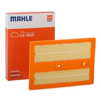 Abbildung von MAHLE ORIGINAL LX 3525 Luftfilter 30,5, 31,0 187, 191 Filtereinsatz VOLKSWAGEN: Tiguan II, Golf 7 Schrägheck, Touran SEAT: Leon ST Kasten / Kombi