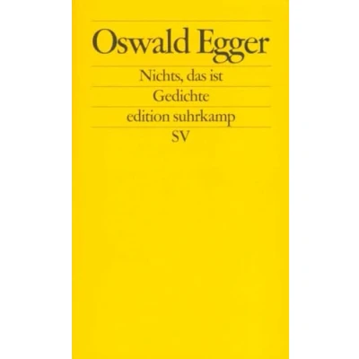 Abbildung von Nichts, das ist: Gedichte Georg Büchner Preis 2024 (edition suhrkamp)