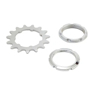 Abbildung von MICHE Unisex Youth STAHLKETTENRÄDER 14 ZÄHNE 1/8 MIT SUPP UND RINGMUTTER