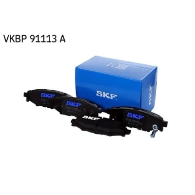 Abbildung von SKF VKBP 91113 A Bremsbelagsatz mit akustischer Verschleißwarnung SUBARU: Forester III, Impreza III Schrägheck, Outback IV, TOYOTA: GT86 Coupe