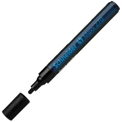 Abbildung von Ölmarker SCHNEIDER Maxx 270, rund, 1 3mm, schwarz, Stk.