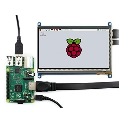Abbildung von Waveshare 7 inch 1024*600 Capacitive Touch Screen LCD Display HDMI Interface Custom Raspbian Angstrom Supports Various Systems for All Ver. Raspberry pi Beaglebone Black Banana Pi/Pro Video Photo Kit