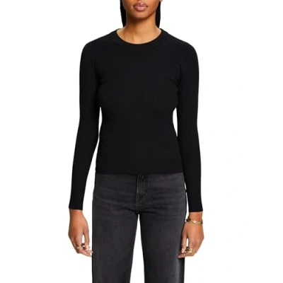 Abbildung von Esprit MIT Rundhalsausschnitt Strickpullover, Damen, Größe: Small, Black