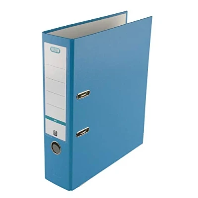 Abbildung von 10 x Elba Ordner smart PP/Papier A4 285x318mm 8cm ozeanblau