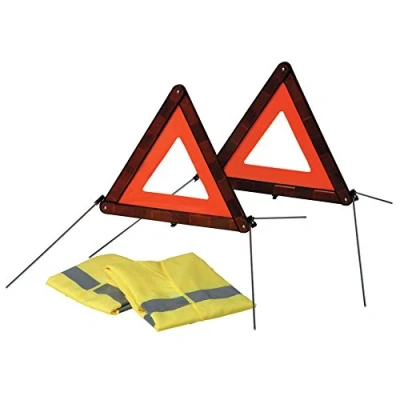 Abbildung von Sumex 2707125 Sicherheits Set, 2 Warndreiecke, Sicherheitswesten E11
