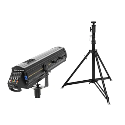 Abbildung von EUROLITE Set LED SL 400 DMX + STV 250 Verfolger mit 300 W Warmweiß inklusive Verfolgerstativ