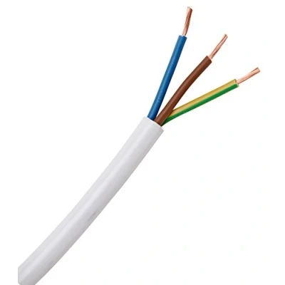 Abbildung von Kopp 151605844 Schlauchleitung H03VV F 3 G 0,75 mm² Weiß 5 m