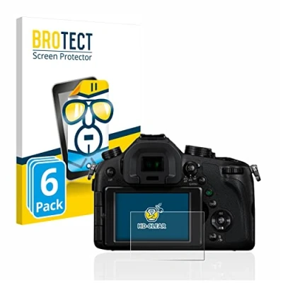 Abbildung von BROTECT (6 Stück Schutzfolie für Panasonic Lumix DMC FZ1000 Displayschutz Folie Ultra Klar