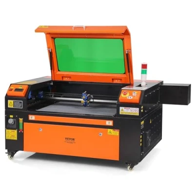 Abbildung von VEVOR 80W CO2 Laser Graviermaschine 500x700mm Lasergravierer 20mm Gravurstärke Lasergravurmaschine 800mm/s Graviergerät 220 240V mehr als 1000 Materialien Kompatibel mit LightBurn CorelDRAW AutoCAD