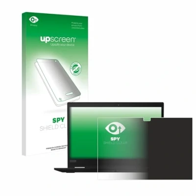 Abbildung von upscreen Anti Spy Blickschutzfolie für Lenovo ThinkPad X13 Yoga 20SX0003GE Privacy Screen Displayschutz Folie [Sichtschutz, Blaulichtfilter]