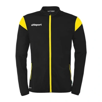 Abbildung von uhlsport Unisex Squad 27 Classic Sport Jacke, Schwarz/limonengelb, 128 EU