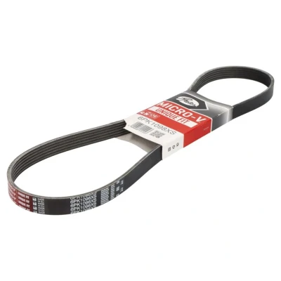 Abbildung von GATES 6PK1098XS Keilrippenriemen 1098 6 Aramide, EPDM (Ethylen Propylen Dien Kautschuk) HONDA: HR V II, JAZZ 4