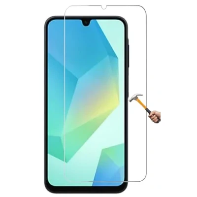 Abbildung von ino Schutzglas kompatibel mit Panzerglas Samsung Galaxy A06 Panzerfolie Displayschutzglas Schutz Glasfolie Schutzfolie Displayglas