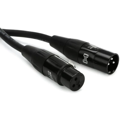 Abbildung von Hosa HMIC 003, Pro Microphone Cable, REAN XLR3F to XLR3M, 3 ft