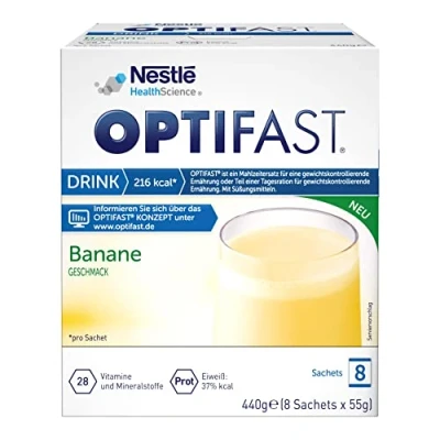 Abbildung von Optifast Drink Banane Pulver 8X55 g