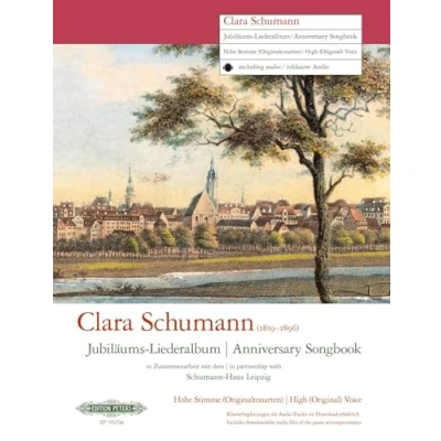 Abbildung von Jubiläums Liederalbum 14 Lieder für Hohe Singstimme und Klavier (Originaltonarten): Sammelband, CD Singstimme, (Edition Peters)