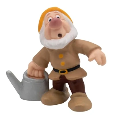 Abbildung von Bullyland 12481 Spielfigur Zwerg Hatschi aus Walt Disney Schneewittchen, ca. 5,7 cm, detailgetreu, ideal als kleines Geschenk für Kinder ab 3 Jahren