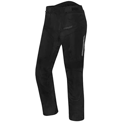 Abbildung von Germot Motorradhose Livorno für Herren wasserdicht Anti Rutsch mit Protektoren, Kurz L