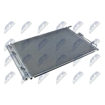 Abbildung von NTY CCS HY 039 Klimakondensator mit Trockner Aluminium HYUNDAI: i30 II Schrägheck, Coupe, KIA: cee‘d Sportswagon, Pro Schrägheck