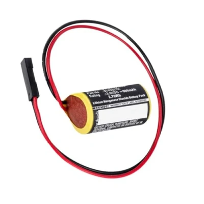 Abbildung von PLC Batterie kompatibel mit Siemens MC2 BAT AB Li MnO2 900mAh für Simatic S5 100U, 90U, 95U, S7 200, 300