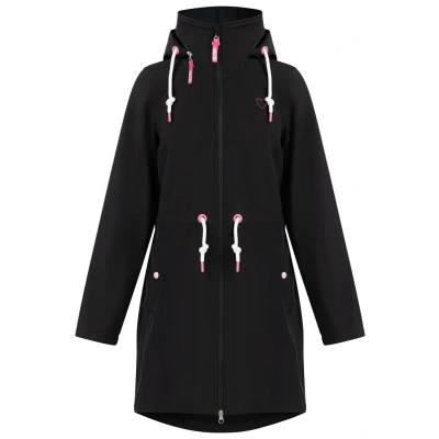 Abbildung von myMo Athlsr Alary Regenjacke / wasserabweisende Jacke, Damen, Größe: 36, Schwarz