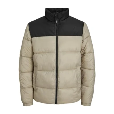 Abbildung von Jack &amp; Jones Jjetoby Puffer Collar SN Winterjacke, Herren, Größe: XXL, Crockery