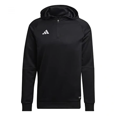 Abbildung von adidas Performance Fussball TIRO Kapuzenpullover, Herren, Größe: Small, Schwarz