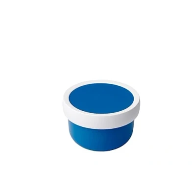 Abbildung von Mepal Obstbox Campus Snackbox für Kinder Spülmaschinen und mikrowellenfest BPA frei 300 ml Blue