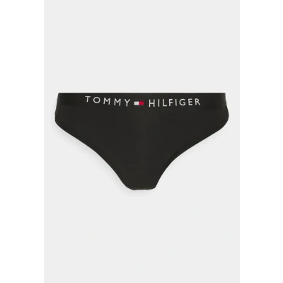 Abbildung von Tommy Hilfiger Original Thong String, Damen, Größe: Small, Black
