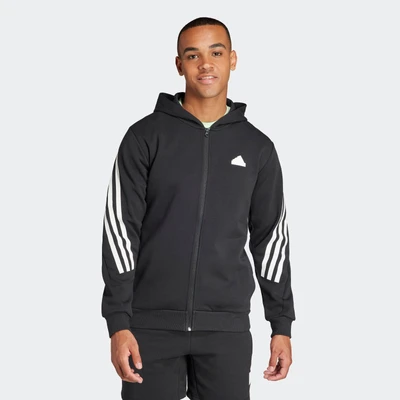 Abbildung von adidas Sportswear FULL ZIP Sweatjacke, Herren, Größe: Medium, Black