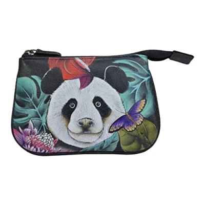 Abbildung von Anuschka Handpainted Kosmetiktasche, Damen, Größe: One Size, Happy panda