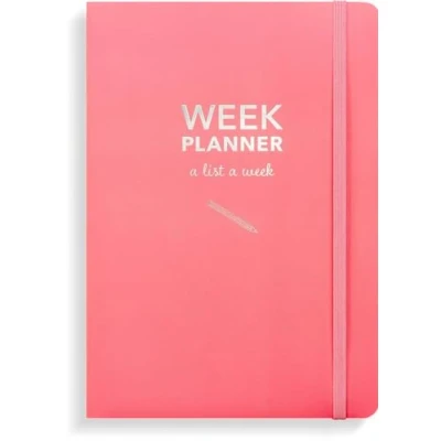 Abbildung von Burde Week Planner undated pink: Terminplaner Undatiert