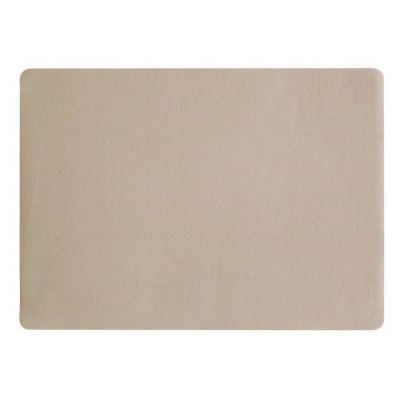 Abbildung von ASA Selection Platzset Leder Optik Fein Stone 46 x 33 cm