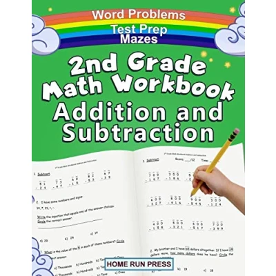 Abbildung von 2nd Grade Math Workbook Addition and Subtraction: Second Workbook, Timed Tests, Ages 4 to 8 years