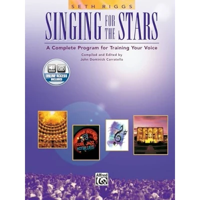Abbildung von Singing for the Stars: A Complete Program Training your Voice (Buch/2CDs): (incl. Online Code)