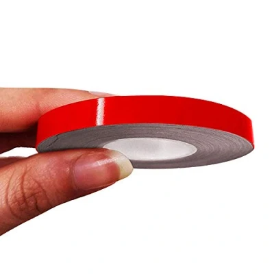 Abbildung von 4R Quattroerre.it 10481 Trim Stripes Klebestreifen für Autos, Rot, 7 mm x 10 mt