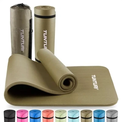 Abbildung von Gymnastikmatte Fitnessmatte extra dick Rutschfest Yogamatte 1.5 cm