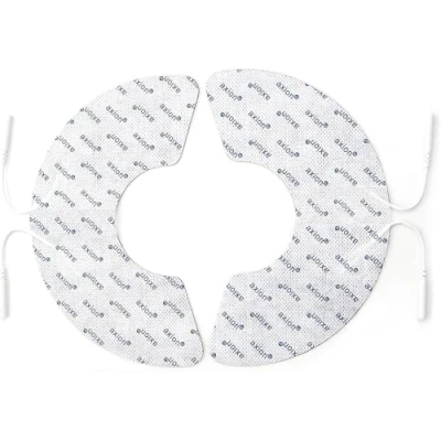 Abbildung von axion Elektrodenpads passend zu Prorelax, Promed, Schulterelektrode 18x11cm, 2 St.,2mm Steckanschluss, für TENS EMS Geräte