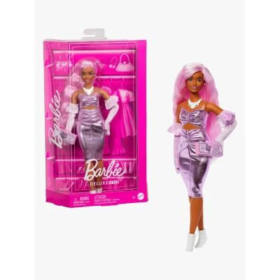 Abbildung von Barbie Anziehpuppe Deluxe Style Metallic