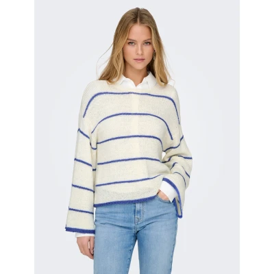Abbildung von ONLY Onlgeena Strickpullover Cloud dancer, Damen, Größe: Small, dancer
