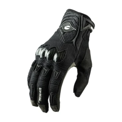 Abbildung von O&#039;NEAL Fahrrad &amp; Motocross Handschuhe MX MTB DH FR Downhill Freeride 4 Wege Stretch, Karbon Knöchelschutz, Silikonbeschichtet Butch Carbon Glove Erwachsene Schwarz Größe XL