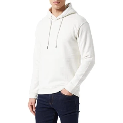 Abbildung von TOM TAILOR Denim Herren Basic Hoodie 1034733, 10338 Soft Light Beige, XXL